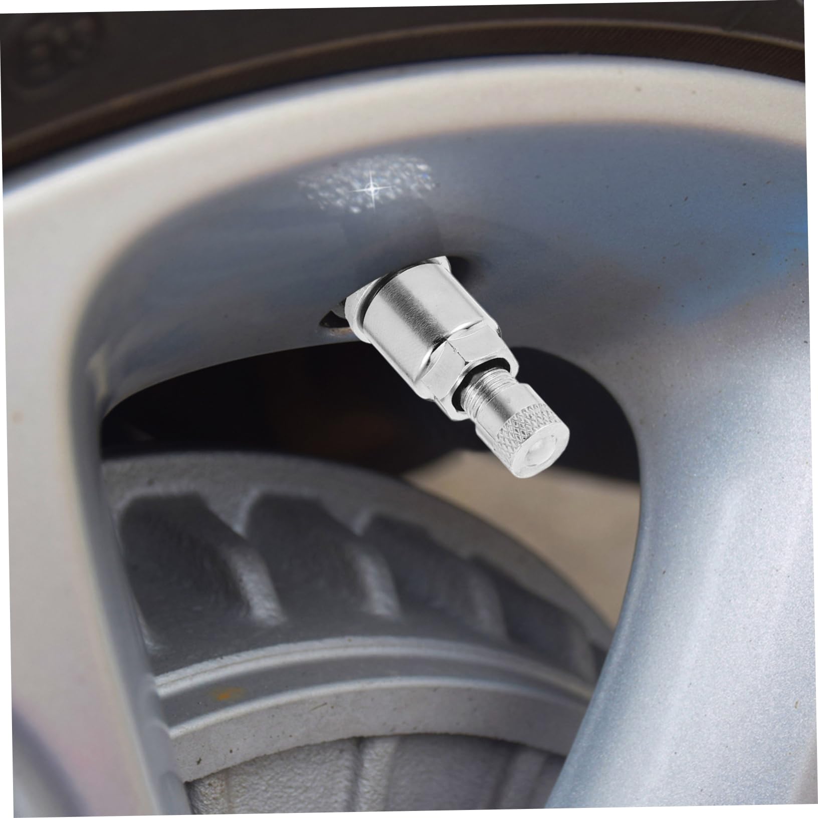 Vástagos de Válvulas de Neumáticos Fabricados en Acero 45 10 Piezas Fáciles de Instalar Resistentes al Desgaste para Coche y Camión