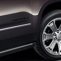 Vista 2 de Aimoll Denali Emblemas de placa de identificación, insignia para GM 07-16 Yukon Sierra Terrain (negro mate)