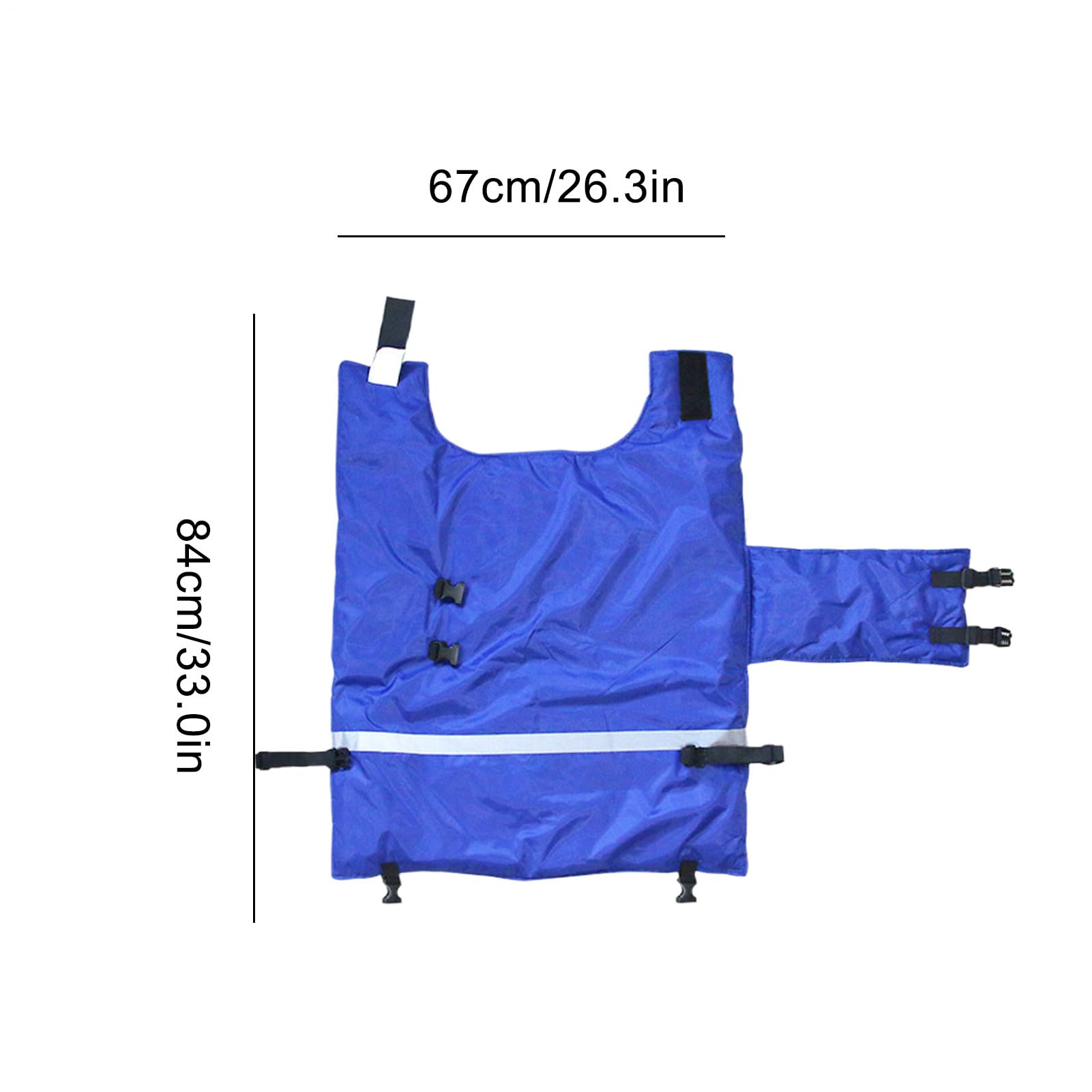 Manta Para Terneros - Ropa De Terneros Con Protección Del Vientre Impermeable Al Viento | Manta Térmica Ajustable Para Ganado,Protección Nocturna Establo Transporte Granja