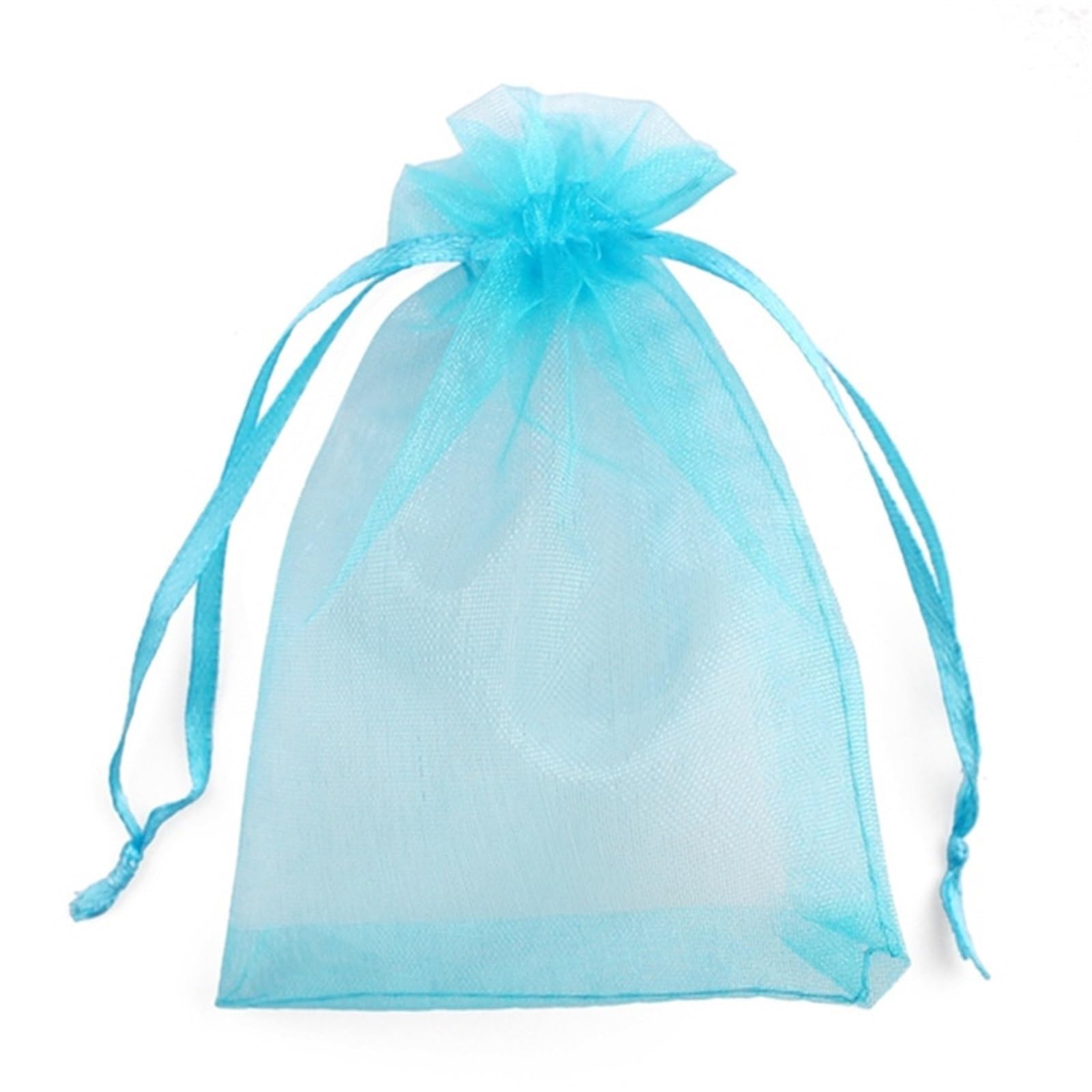 Cidegoo 100pcs 5x7cm Drawstring Organza Bags Small Pouches for Jewelry Wedding Gift Packaging