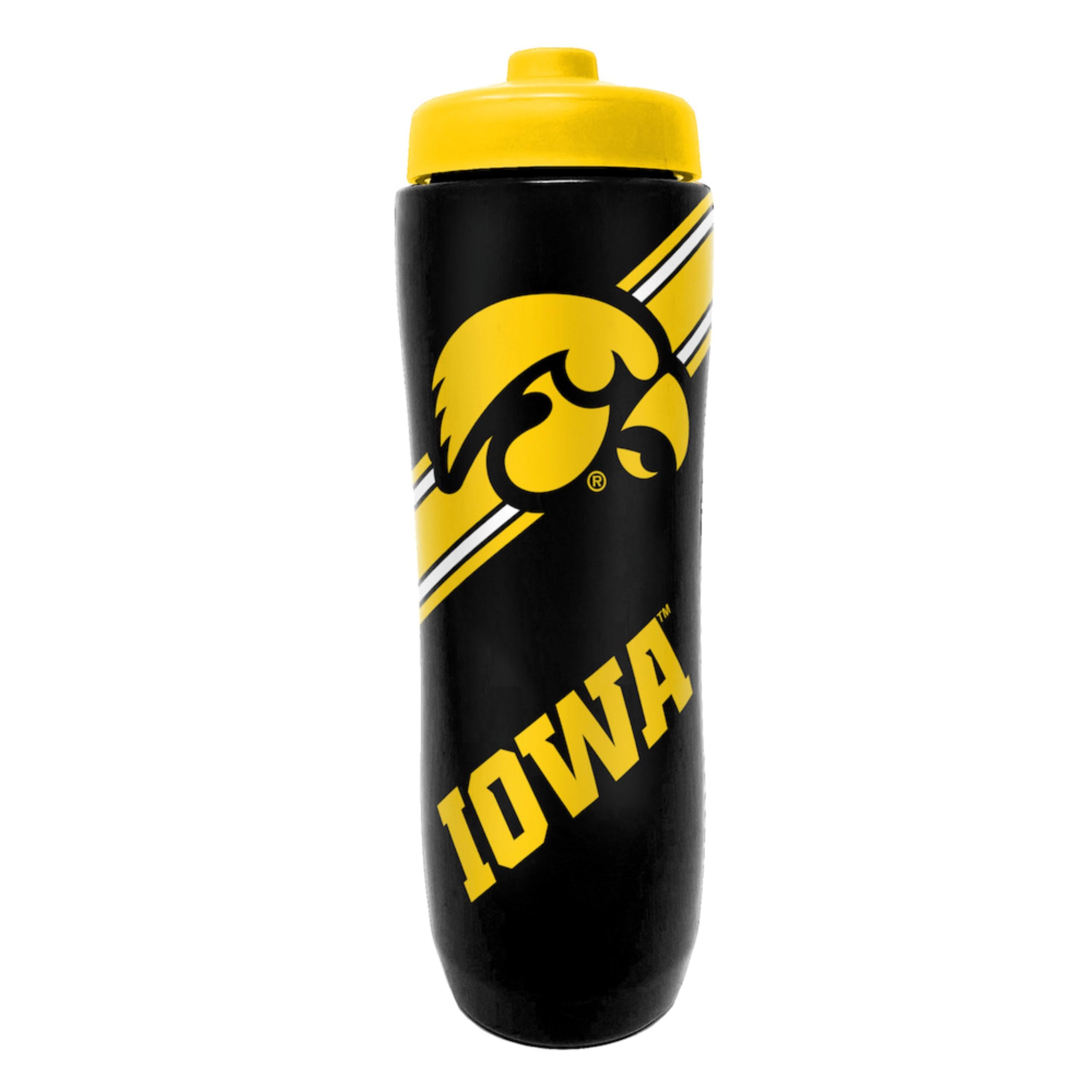Party Animal NCAA Squeeze Bottle, 32 oz, Iowa Hawkeyes