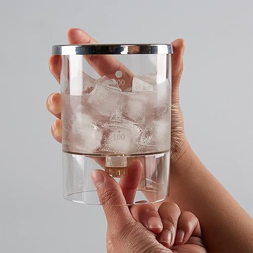 Miniatura 2 de FAMYNGL Cafetera de goteo de hielo de 13.5fl oz para cafetera, filtro de vidrio para cafetera, cafetera, café expreso, cocina barista, con filtro