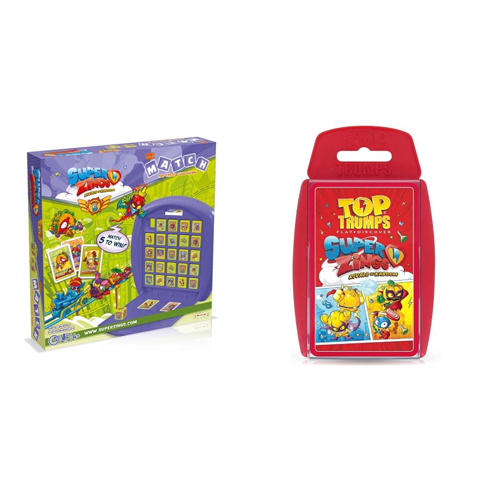 Top Trumps WM00479-SPA-6 SuperZings - Versione spagnola