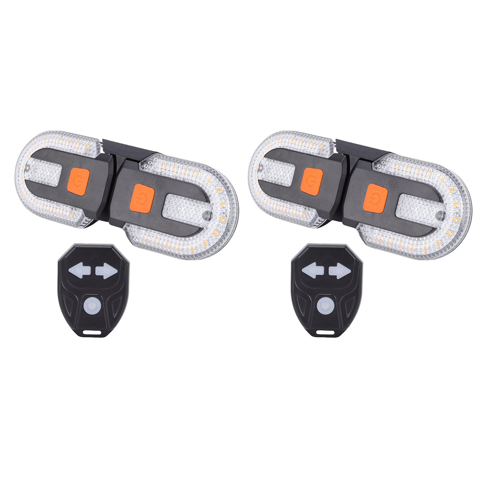 SUNGOOYUE Señales de para Bicicleta, Luces Traseras con Control Remoto, 5 Modos, para Señales de de Bicicleta de Seguridad para Conducción Nocturna, 38 Luces LED Recargables Traseras para
