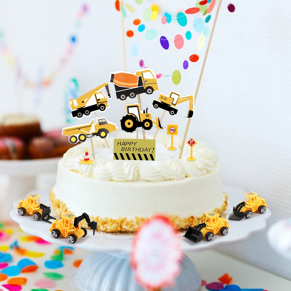 Toppers Per Torta Compleanno 23 Pezzi - Decorazioni Arcobaleno Per Bambini - Foto 10