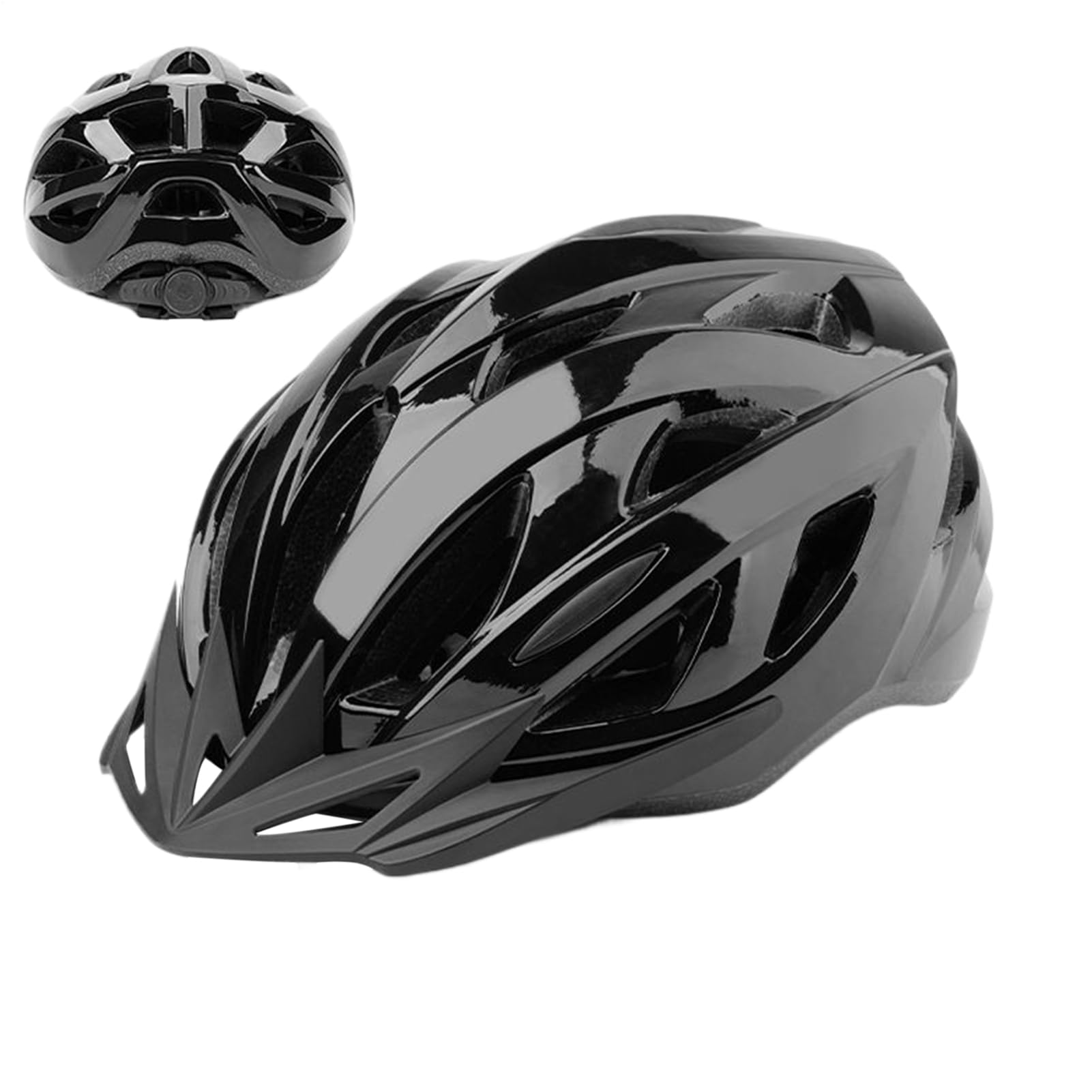 Casco de ciclismo con ventilación ajustable para ruta y montaña en adultos 8