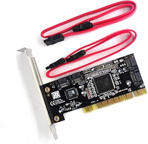 Tarjeta Adaptador 4 Puertos M.2 A SATA - Convierte Una Ranura M.2 En 4 Conexiones SATA 6Gbps Para Discos Duros/SSD