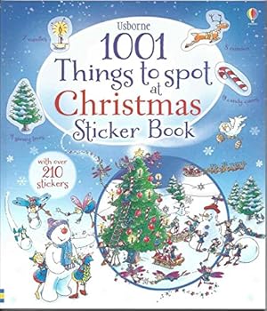 1001 Things To Spot at Christmas Sticker Book