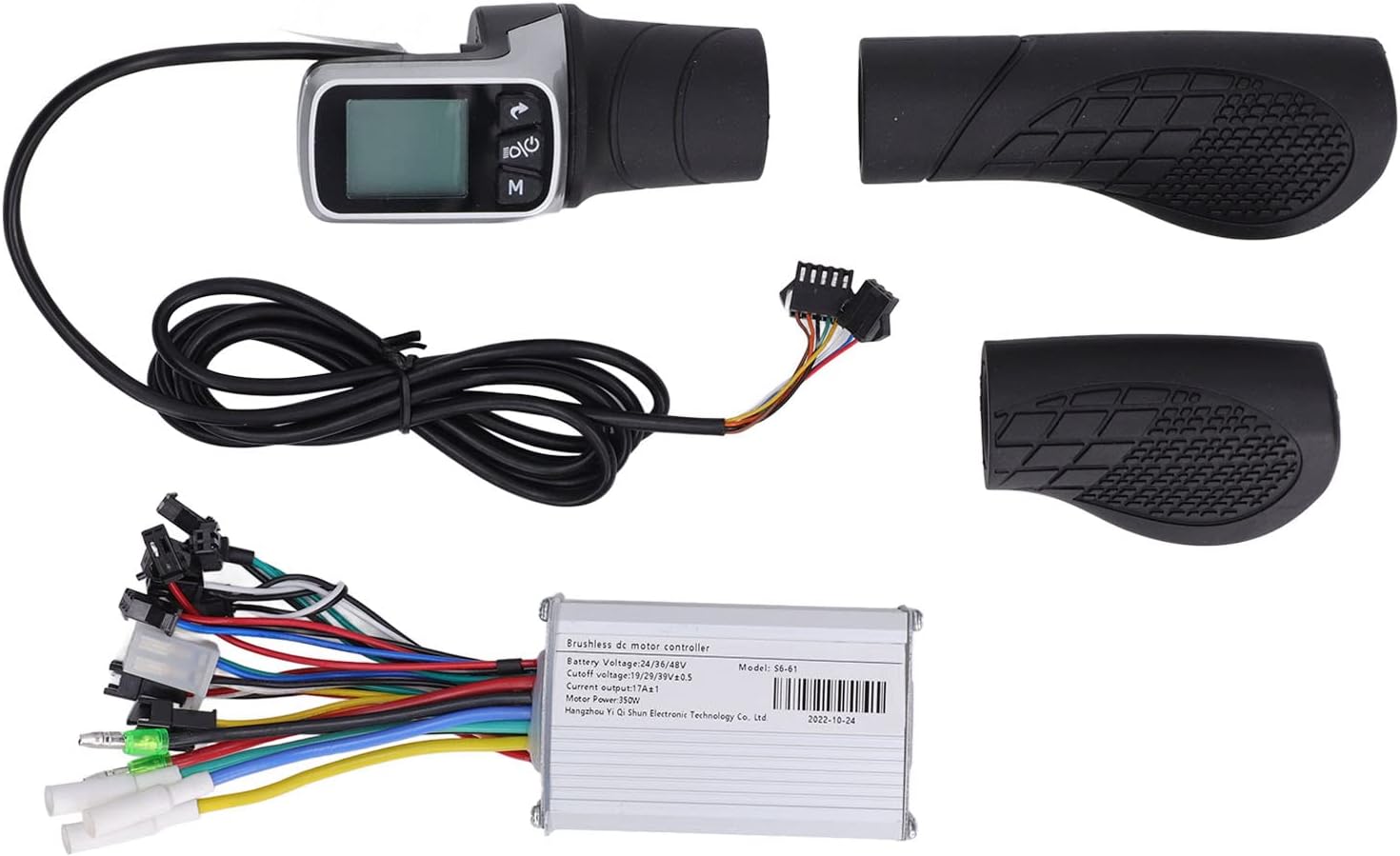 Electric Scooter Conversion Kit, Electric Scooter Half and Full Grips Controller and LCD Meter