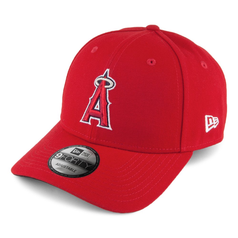 New Era9FORTY Anaheim Angels Baseball Cap - League - Red Adjustable
