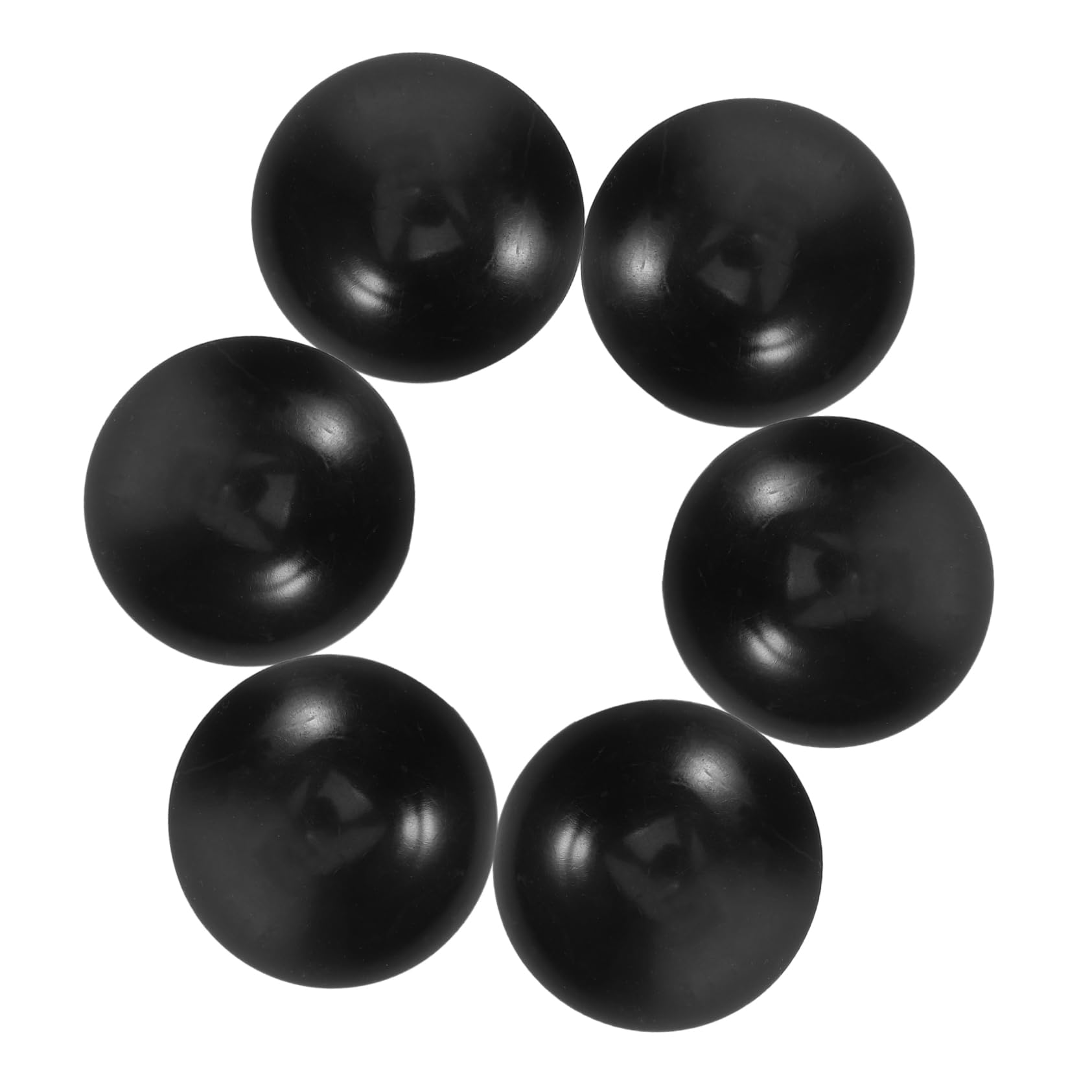 Toyvian Replacement Trampoline Pole Caps 6 Pieces Sturdy Rubber Covers for Trampoline Frame and Net Connection Accessories