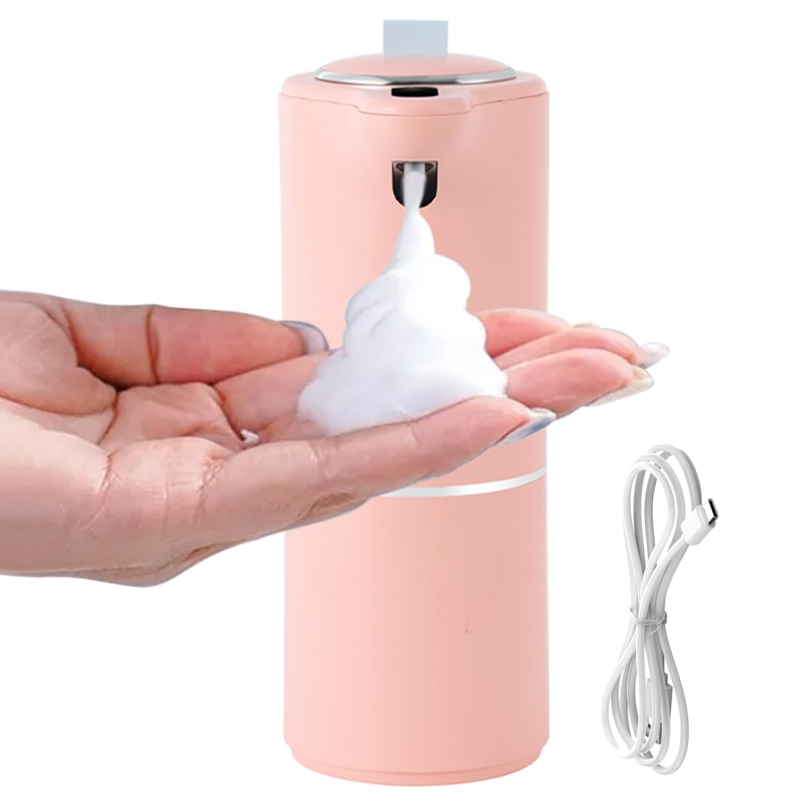 Distributeur de savon tactile pour cuisine, salle de bain et lavage des mains