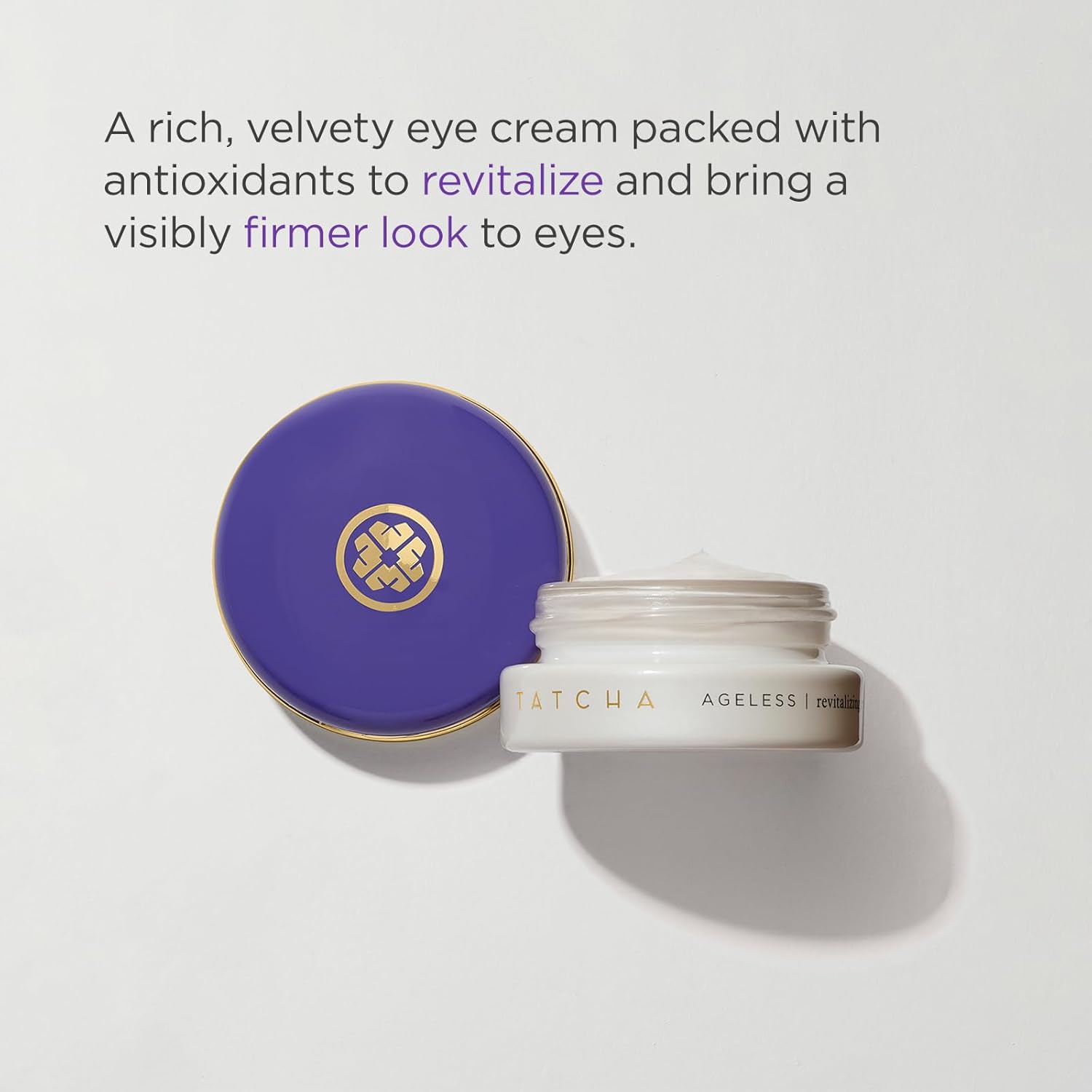 TATCHA Ageless Revitalizing Eye Cream | Cruelty-Free Cream to Reduce Appearance of Fine Lines, Dark Circles and Puffiness | 15 ml / 0.5 oz - Image 2