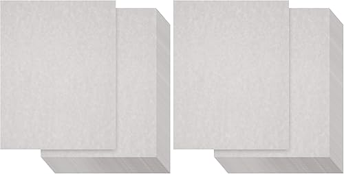 Miniatura 10 de Best Paper Greetings Papel de diploma pergamino – 96 hojas, 8.5 x 11 pulgadas, crema, 90 GSM, papel certificado texturizado vintage para impresión