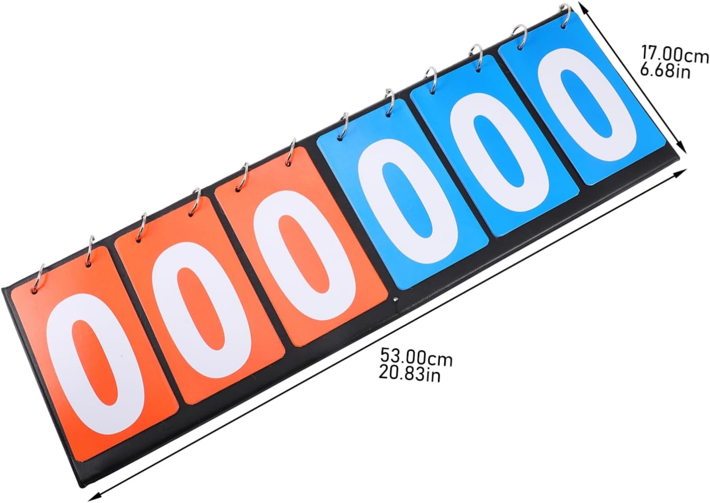 Outanaya Practical Table Scoreboard Portable Score Keeper for Sports Competitions Easy to Use Durable Design with Numbers for Games