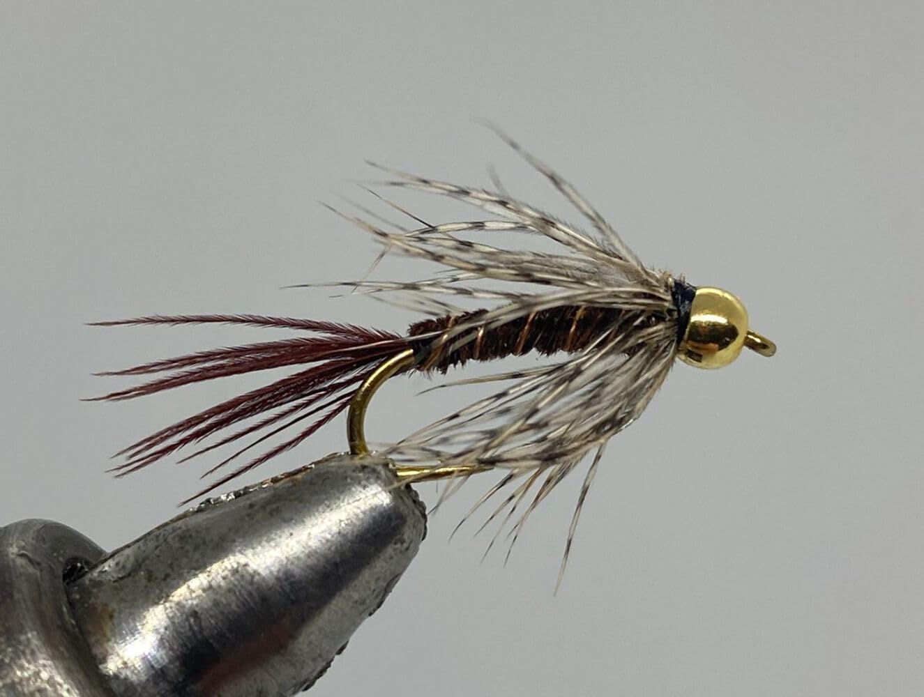 12 Pack Beadhead Pheasant Tail Soft Hackle Size 14 for Trout Fishing