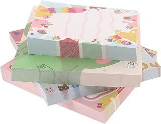 Caderno De Bolso 4 Blocos De Notas De Bolso Para Lista De Tarefas Bloco De Notas Bloco De Notas Tamanho De Bolso Pequenos Cadernos Papel De Desenho Animado Para Meninas Material