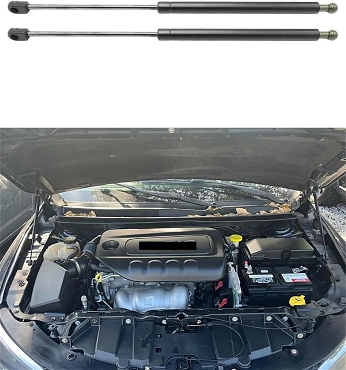 Compatible With Chrysler 200 LX 200S 200C 2015 2016 2017 2Pcs/set Car Front Engine Hood Lift Support Rods Gas Spring Struts