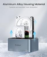 ORICO Dual HDD/SSD dokkoló állomás USB 3.2 Gen 2 alumínium 2,5/3,5 inch 5