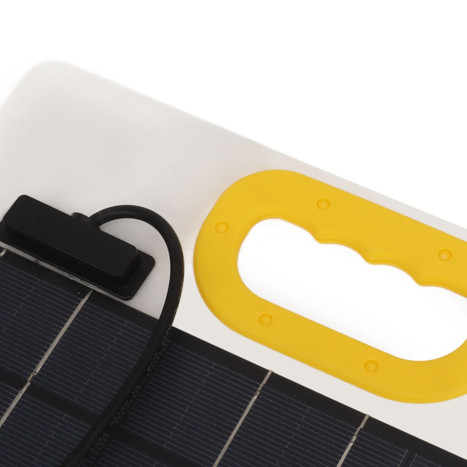 KUIDAMOS Panel Słoneczny o Mocy 100 W, Lekkie Rozwiązanie do Szybkiego ładowania na Kemping, Przenośne, 42 X 26,5 Cm