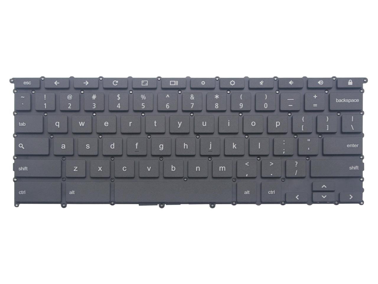 Chromebook本体 ASUS Chromebook C100 soft Keyboard ndliulei Laptop Keyboard Replacement for Asus Chromebook C100