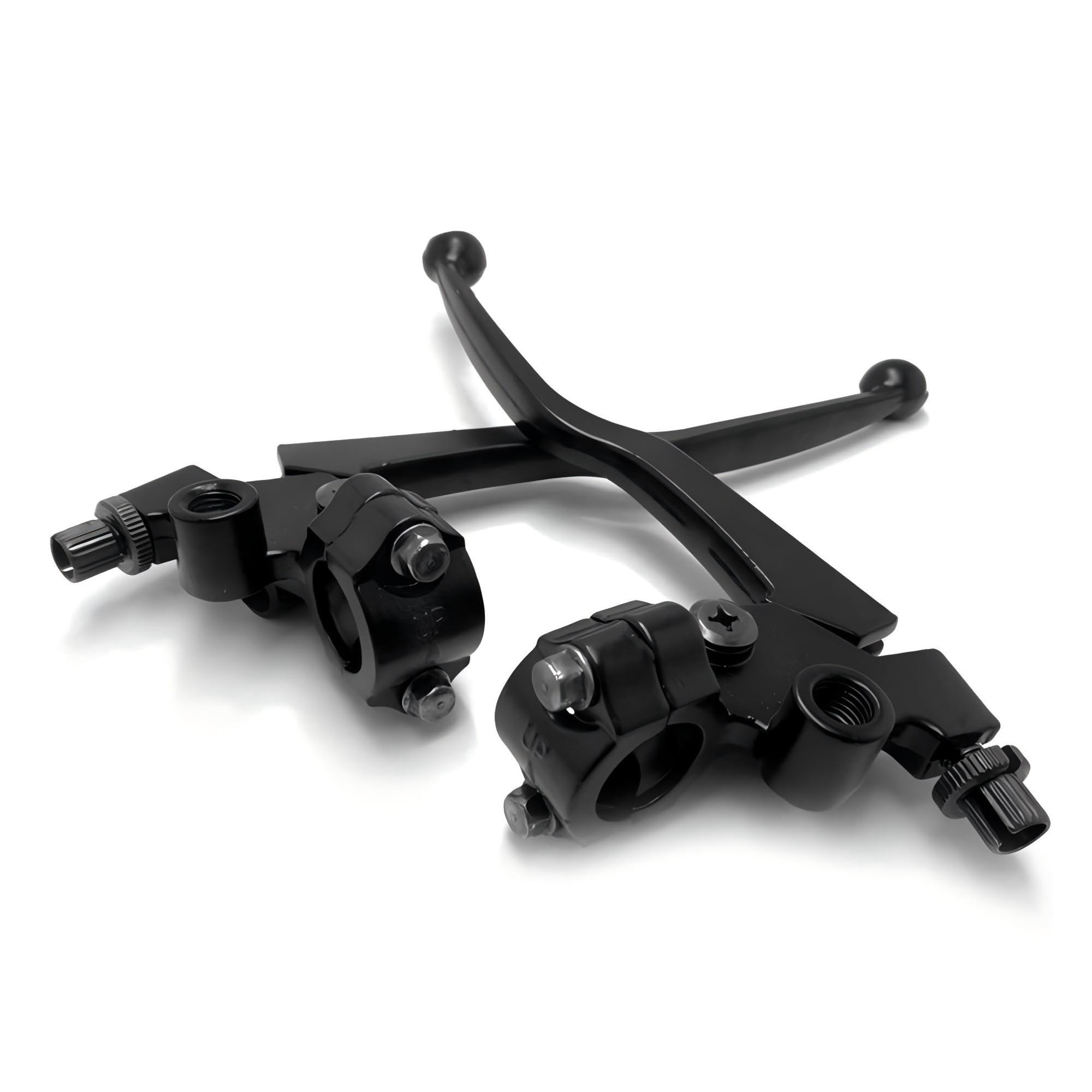Manubrio per leva freno e frizione per moto in lega di alluminio da 2 x 22 mm 7/8 pollici per ATV