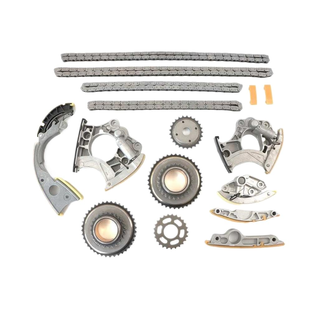 Kit catena di distribuzione con ingranaggi compatibile con A4 A5 A6 A8 Q5 S4 S5 S6 S7 S8 2.8L 3.0L 3.2L 4.0L V6 V8