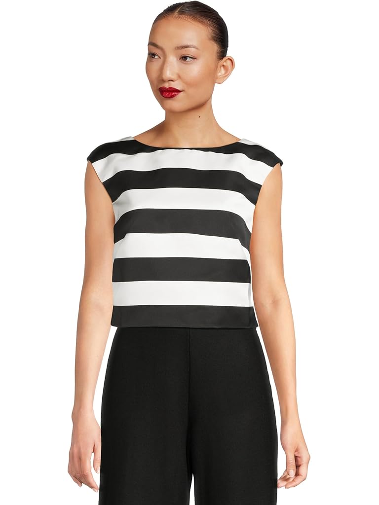 Black Trina Turk Santina Top