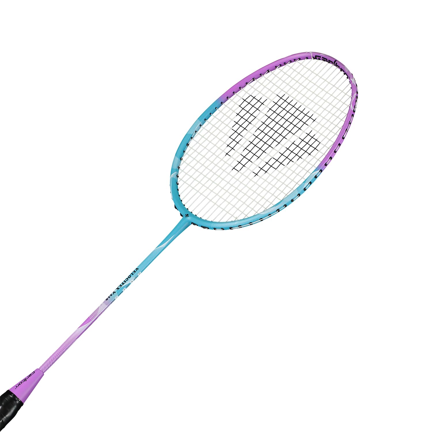 Carlton Badminton Schläger VELOCITEX V210, Violett/Hellblau
