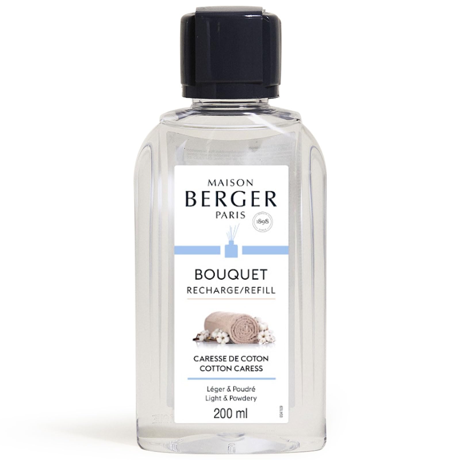 Maison Berger - Ricarica Bouquet Caresse De Coton - Diffusore Profumato Per Ambienti - Profumo Duraturo, Delicato E Continuo-image
