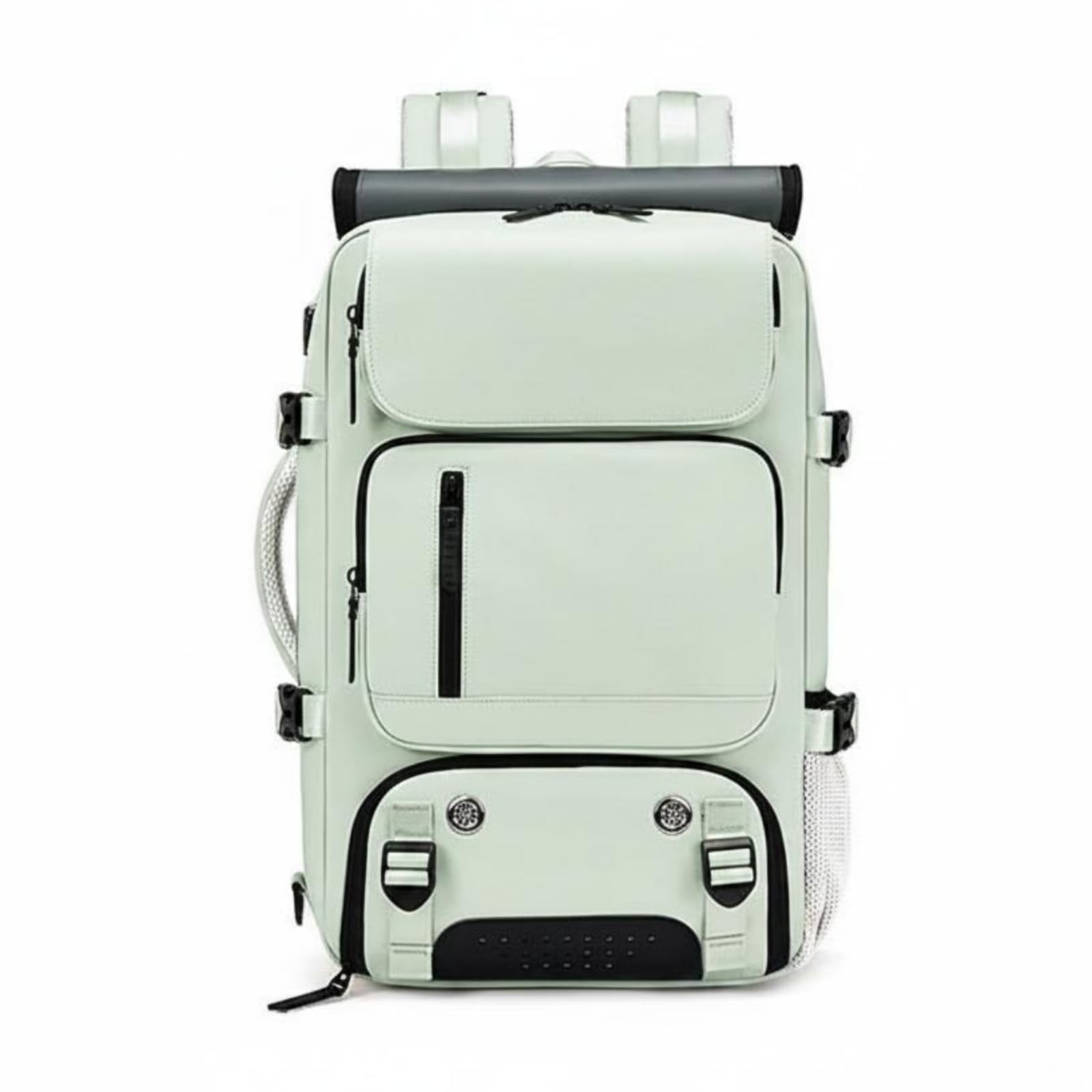 TRENDYNEST Gym Bag with Shoe Compartment Convertible Carry Styles Backpack with Shoe Compartment Multiple Pockets Large Capacity Backpack for Men, Outdoor, Mint Green-image-31