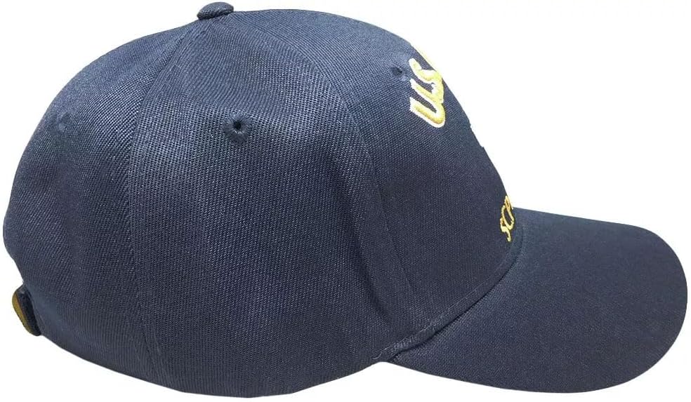 Blue US Navy SCPO Sr Chief Petty Officer Retired Hat Ball Cap Veteran Military (Officially Licensed BY THE US Navy)