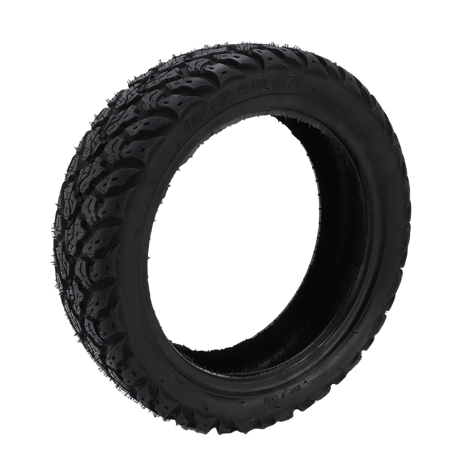 SUNGOOYUE Pneumatico Tubeless per Scooter 10x2.50-6.5 Pneumatico per Vuoto per Scooter Elettrico da 10 Pollici Pneumatico Tubeless Fuoristrada di Ricambio con Gomma Resiliente