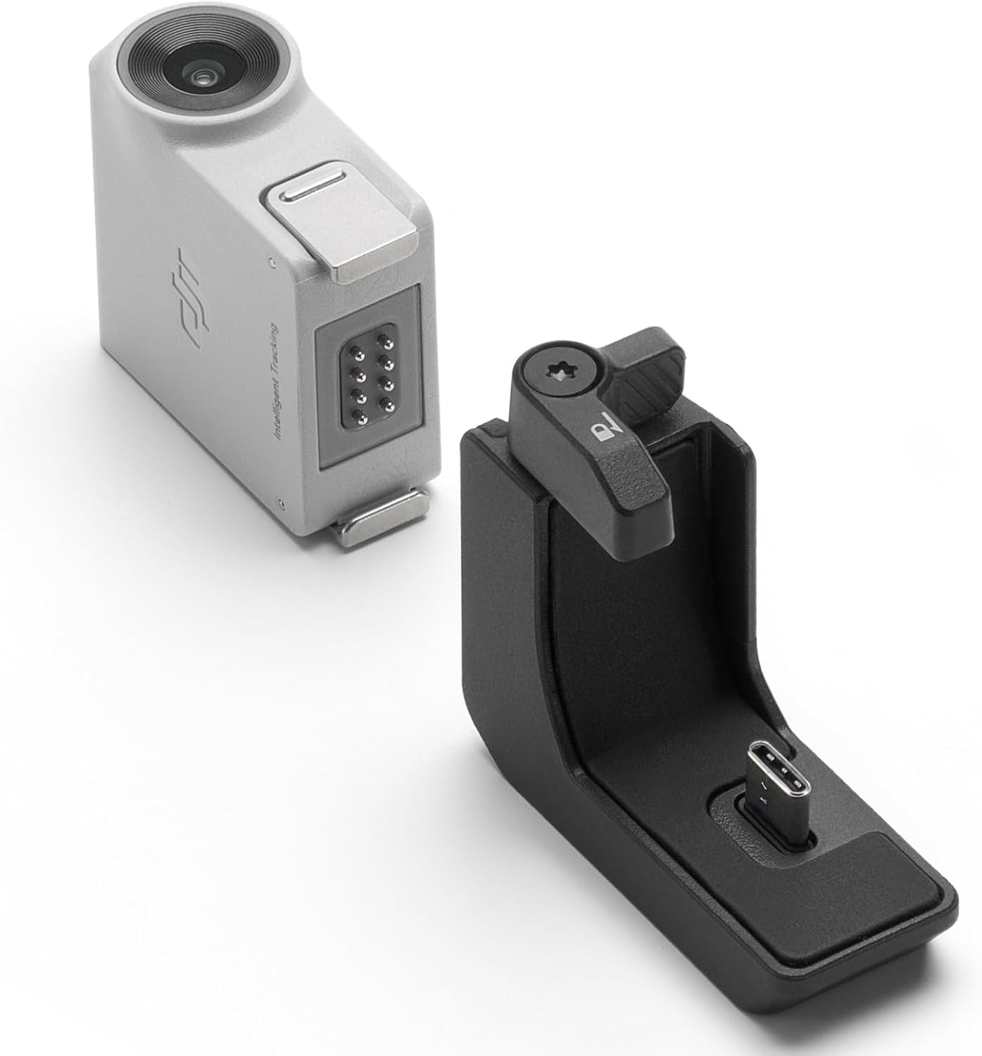 DJI RS Intelligent Tracking Module and Adapter Mount separated