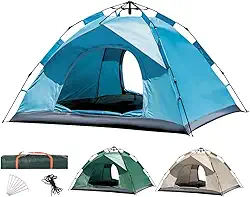 Barraca Camping 4 Pessoas Impermeável Monta Sozinha