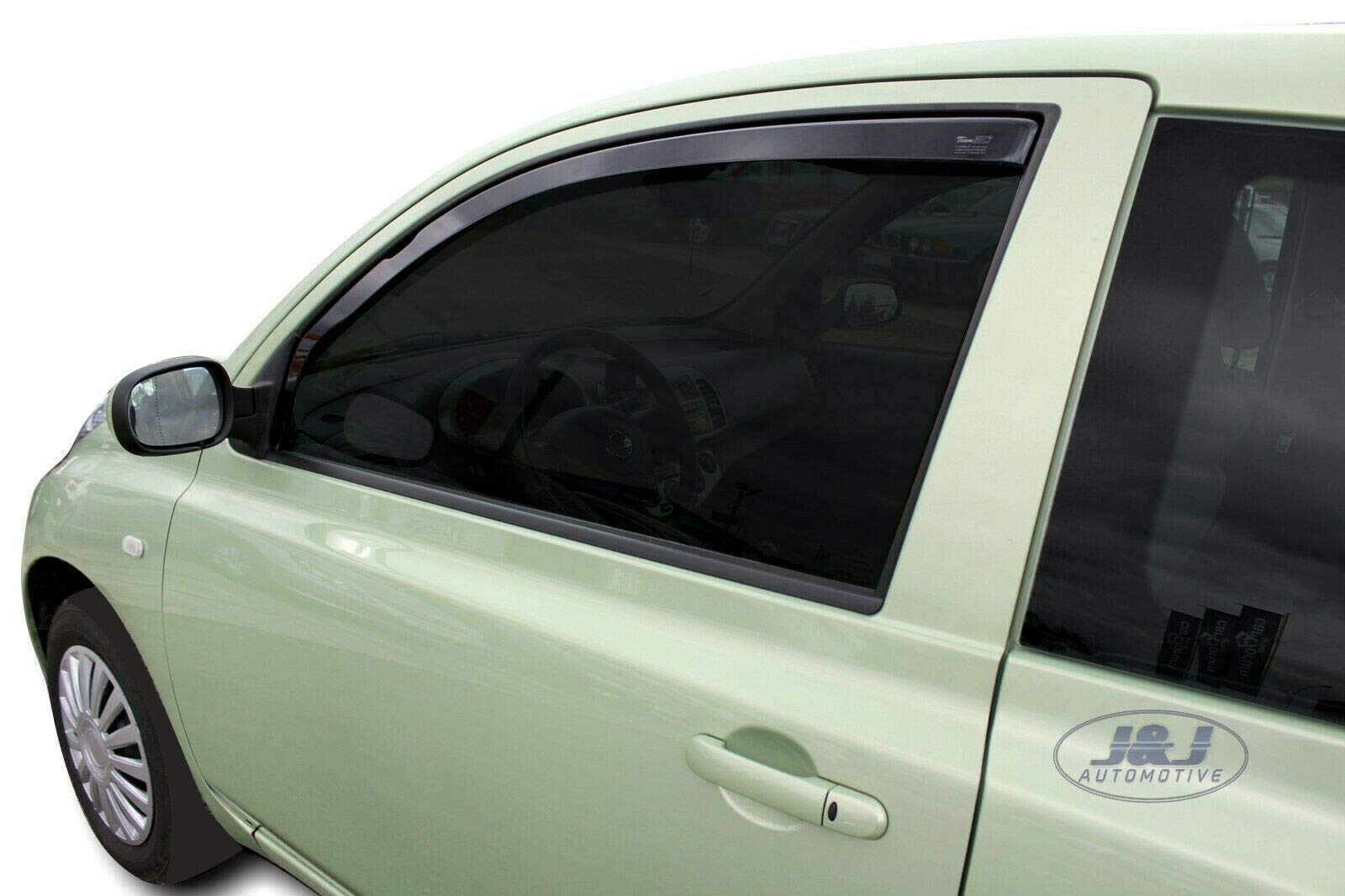 Deflettori Aria Per Nissan Micra 2003-2010 - Antivento E Antipioggia - Foto 3