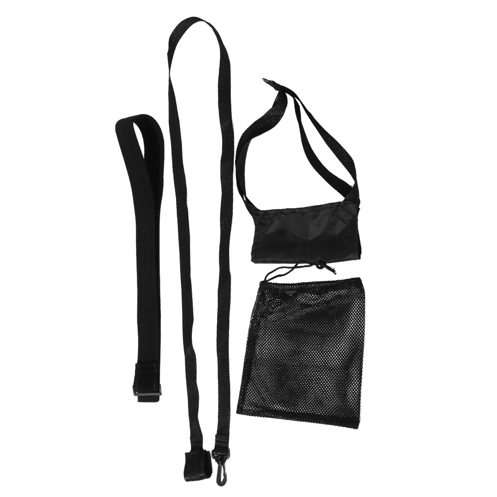 KOMBIUDA Swimming Belt Bungee Cord Training Parachute for Swim Bungee Training Belt Buoy Float