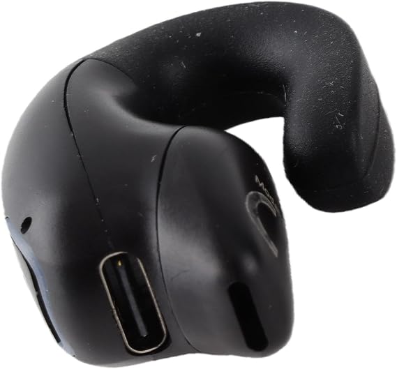 Bluetooth Headphones Clip on Earbuds, Single Clip On Open Ear Headphones, Bluetooth 5.3 Head Set, One Design, for Running Cycling (Black)