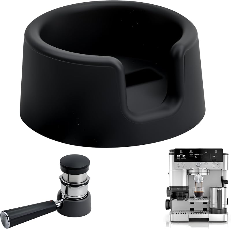 Portafilter Holder for Ninja Espresso Machine, Espresso Tamping Station | for Ninja Luxe Cafe ES601 ES701, Silicone Coffee Tamper Base, Non-Slip, Stable Tamping Support, Protect Countertop
