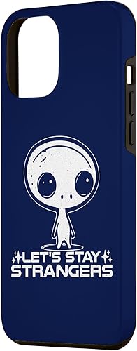 Miniatura 2 de iPhone 12 Pro Max Cute Kawaii Alien UFO Extraterrestrial Joke Case