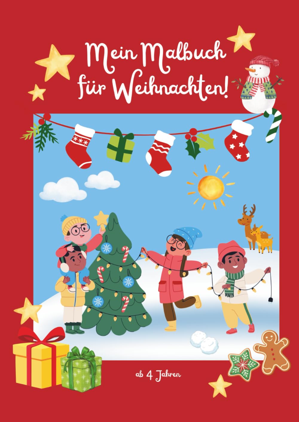 Mein Malbuch für Weihnachten