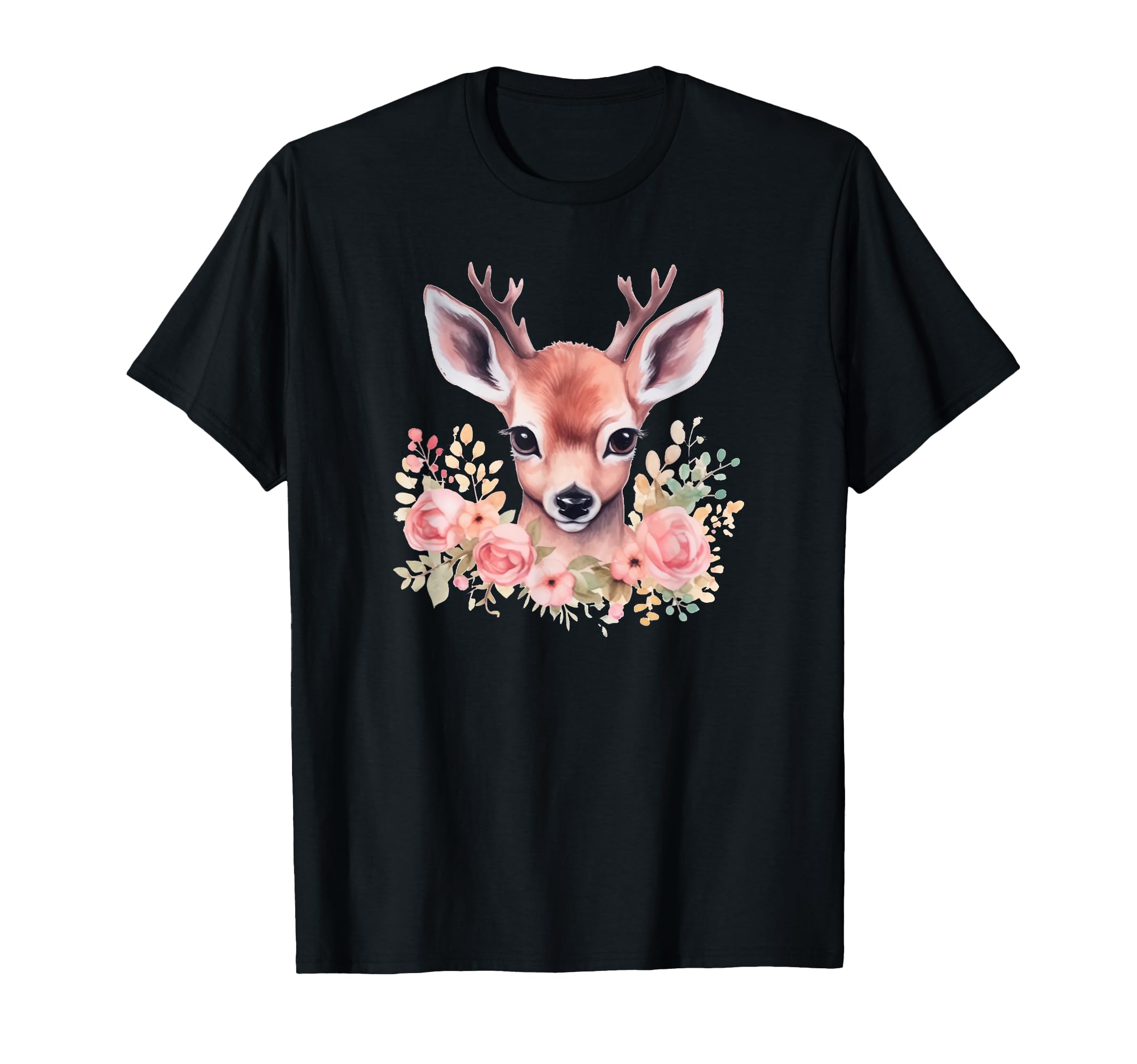 Meryll Rogge 鹿イラスト Tシャツ Meryll Rogge 鹿イラスト Tシャツ Meryll Rogge 鹿イラスト T