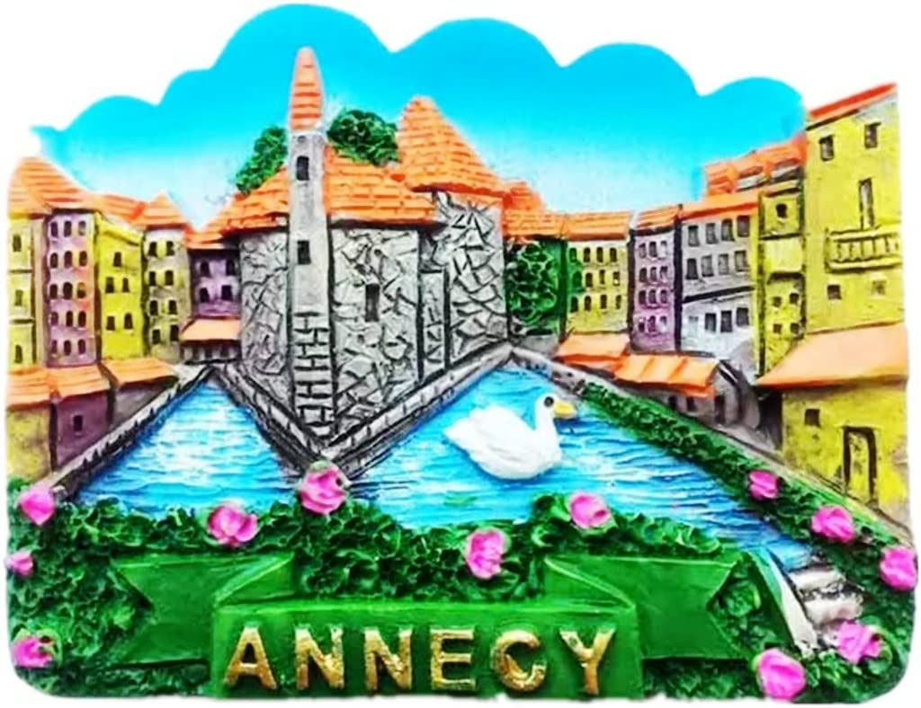 Annecy Alps France Magnet Fridge Refrigerator Magnet Decoration Sticker Souvenir Resin Crafts Kitchen Whiteboard