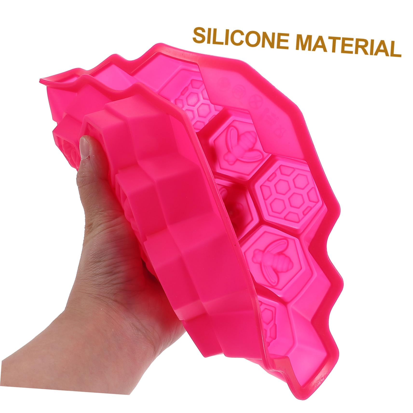 COHEALI 3pezzi Stampo Per Torte Forma Di Favo Silicone Strumento Creativo Per Cottura Non Appiccicoso Per Dolci Fatti Casa e Regali Per Amanti Della