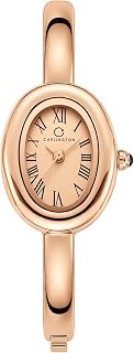 Carlington Diva Series Analog Women Wrist Watches with Stainless Steel Chain Strap Fashion Watches for Ladies - CT_122