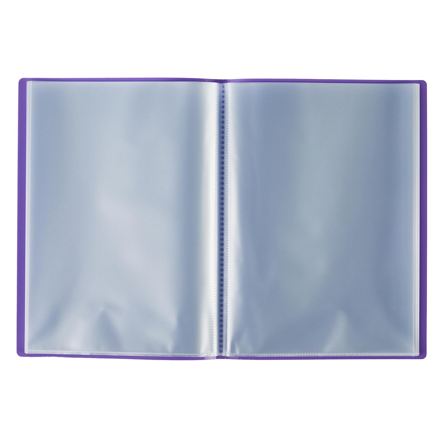 Grafoplas I Folder with Plastic Sleeves I 30 Transparent Sleeves I Size DIN A4 Lavender I Series Polyplas Opaque I Made in Spain I Flexible Covers I Large Storage Capacity - Image 2