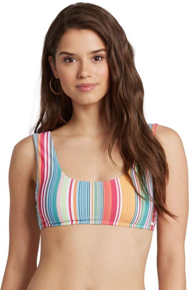 Junior Mexi Stripe Bralette Swimwear