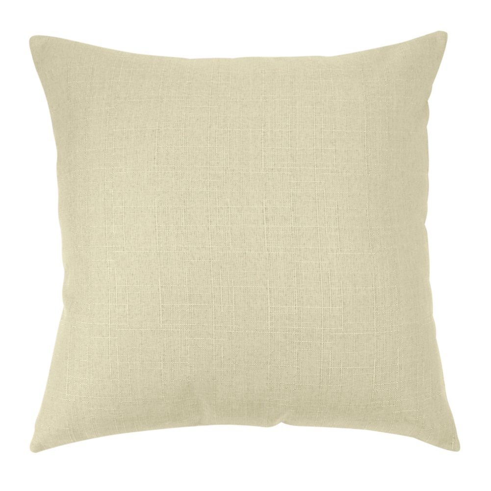 Coussin de lin auto couleur unie sable contre le mal de dos
