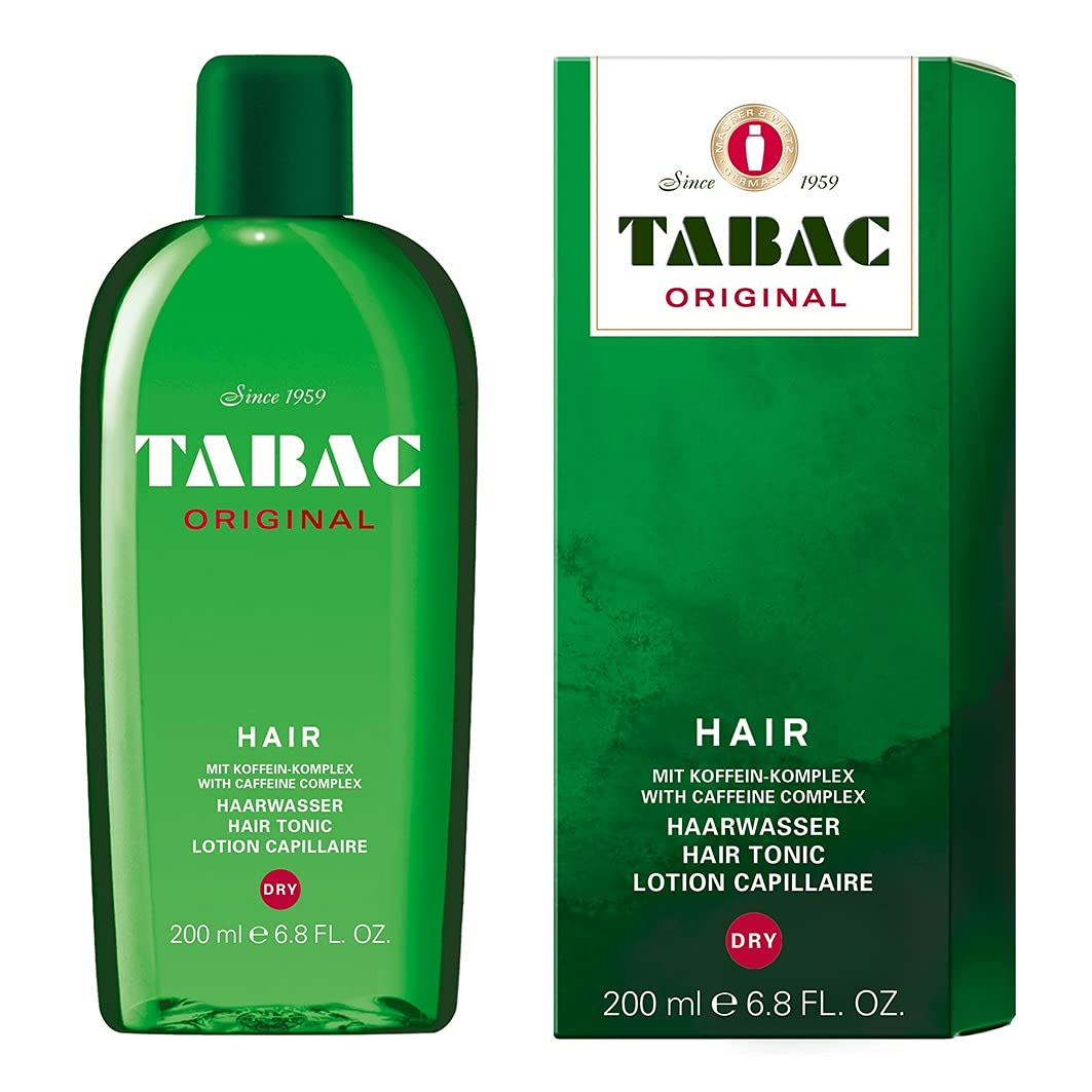 Tabac Original by Maurer & Wirtz for Men 6.8 oz Hair Lotion (Dry)