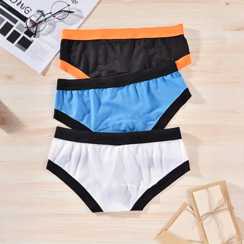 3 Pcs Men's Breathable Boxer Briefs2
